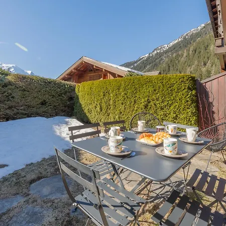 شقة Grands Montets -garden -ski In Out - Happy *